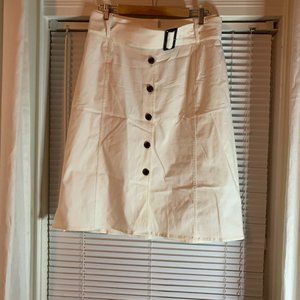 White Worthington Size 10 skirt